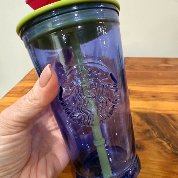 Starbucks Recycled Glass Cold Cup Tumbler Hawaii Collection - Picture 2 of 7